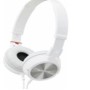 Sony ZX310AP Over-Ear Handsfree Headphones White