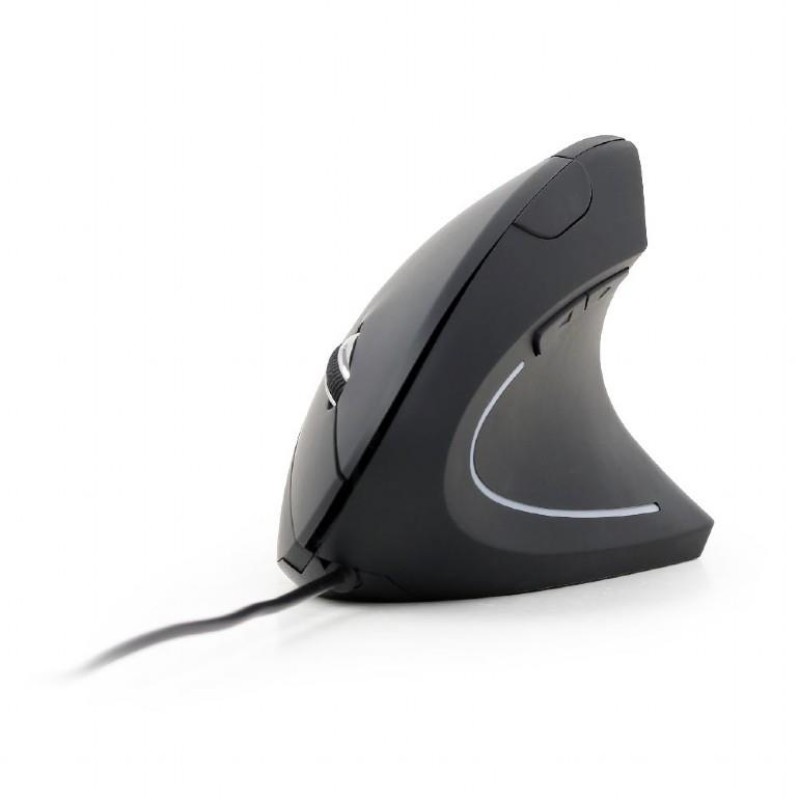 Gembird Ergonomic 6-Button Mouse Black