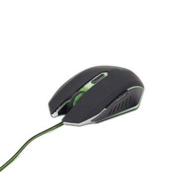 Gembird Gaming Mouse USB Green