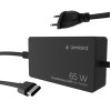 Gembird 65W Power Delivery GaN USB Type-C Fast Charger Black