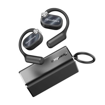Openrock X Open-Ear Air Conduction Sport Earbuds Black