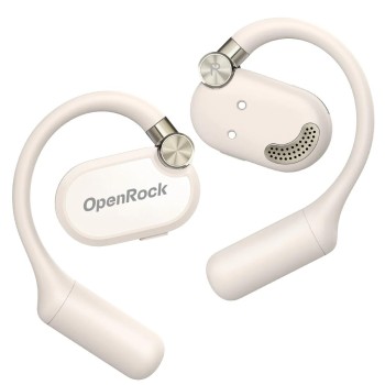 Openrock X Open-Ear Air Conduction Sport Earbuds White