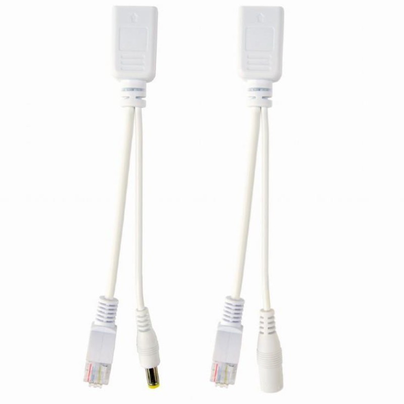 CABLEXPERT Passive PoE Injector and Splitter Adapter Kit