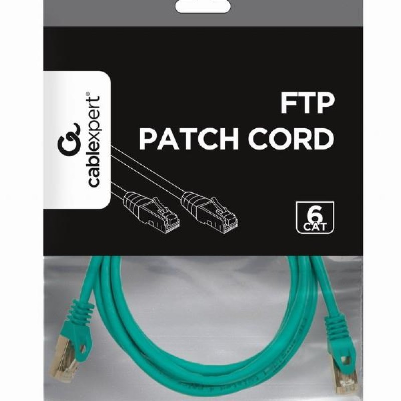 Cablexpert Cat6 UTP Patch Cable 2m Green