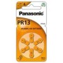 Panasonic PR13 Zinc Air Hearing Aid Batteries 6 Pack