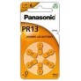 Panasonic PR13 Zinc Air Hearing Aid Batteries 6 Pack