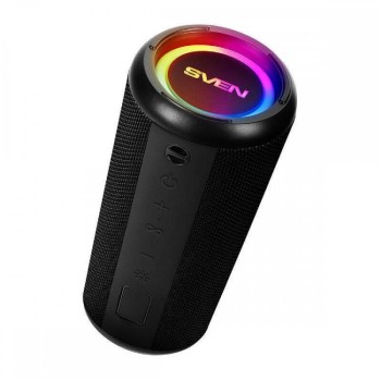 Sven Waterproof portable speaker with backlight Bluetooth USB-flash and microSD card support