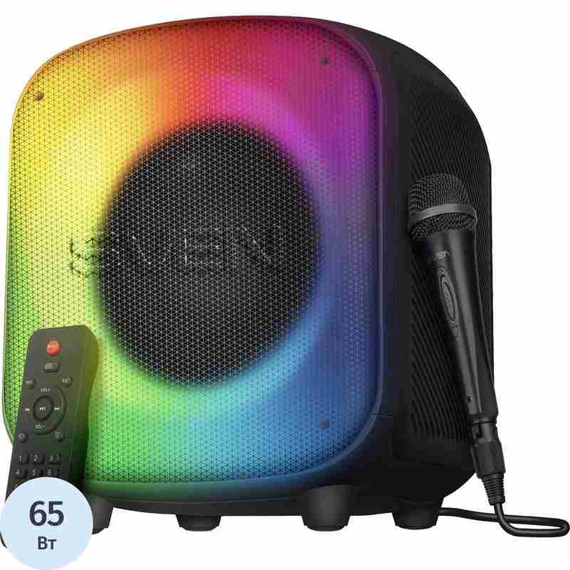 Sven Portable speaker with Bluetooth, karaoke and RGB backlight