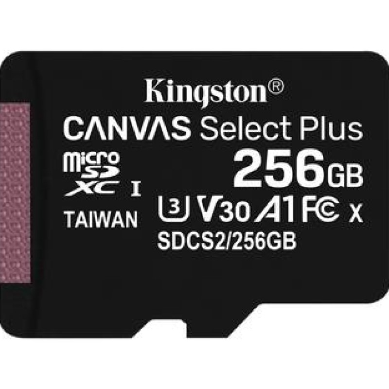 Kingston Canvas Select Plus 256GB Micro SDXC Card