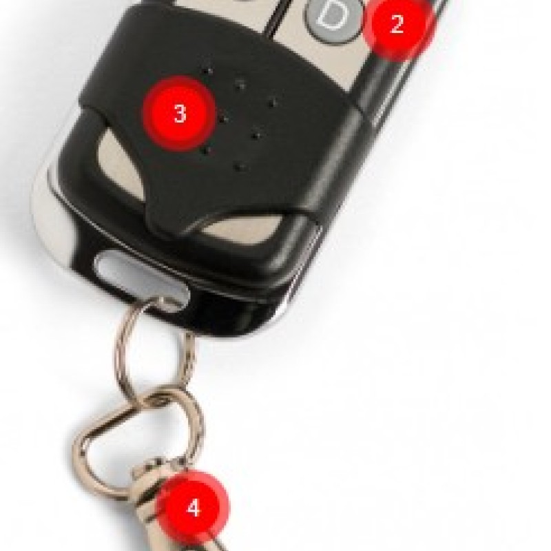 Superior Simple Universal Remote Control 4-device