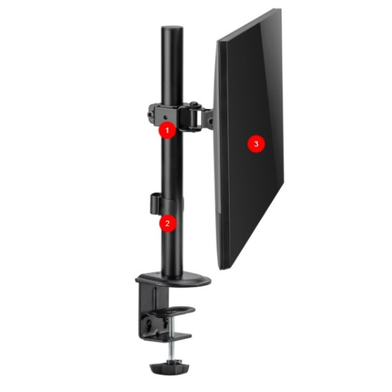 Superior Universal Single Monitor Mount