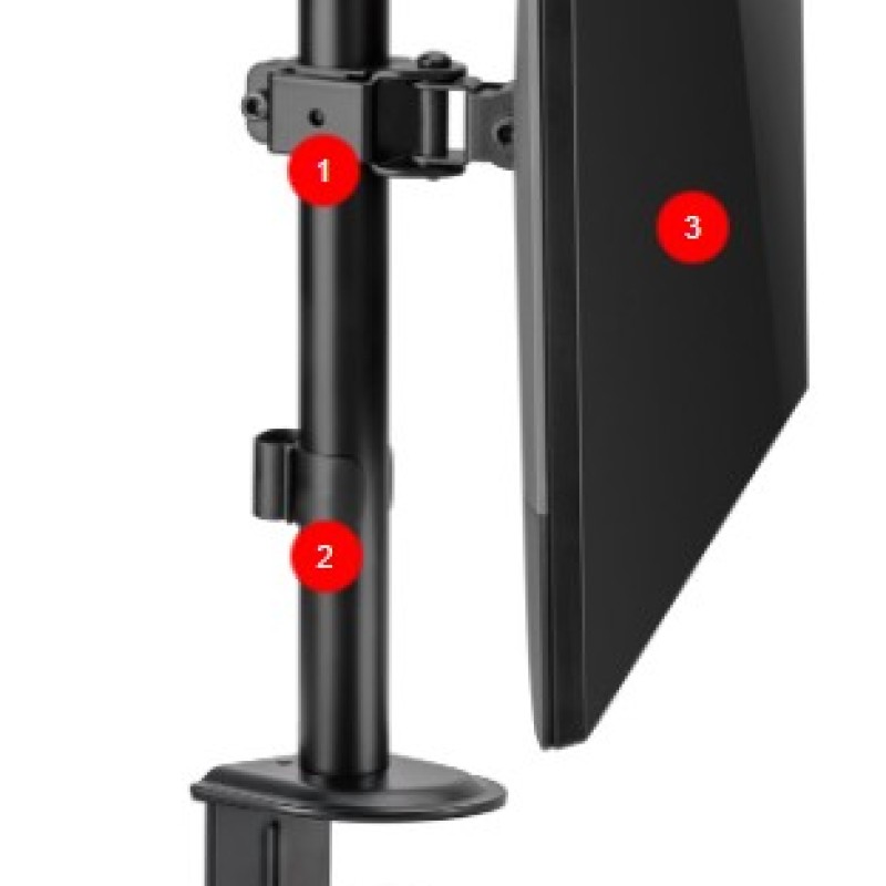 Superior Universal Single Monitor Mount