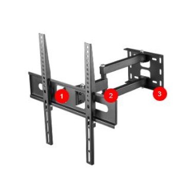 Superior TV Bracket 32"-55" Ultra Slim Fixed
