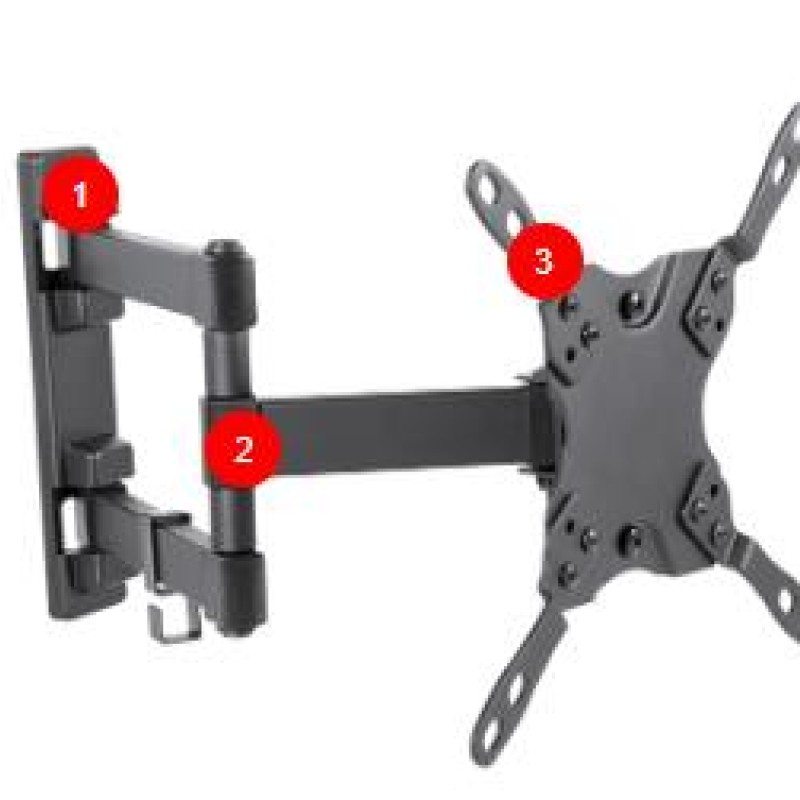 Superior TV Bracket 13"-42" Ultra Slim Fixed