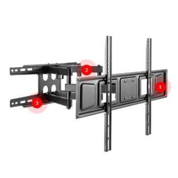 Superior TV Bracket 37"-70" Ultra Slim Fixed