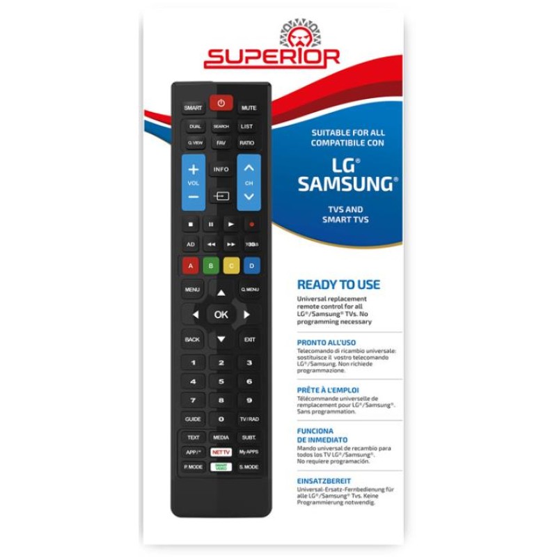 Superior Universal Remote Control LG/Samsung