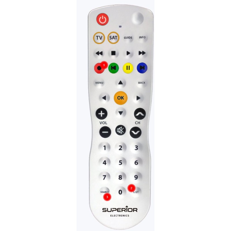 Superior Safe Universal TV Remote Control