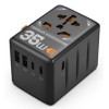 Tessan 35W World Travel Adapter Black