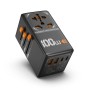 Tessan Universal 100W International Travel Adapter Black
