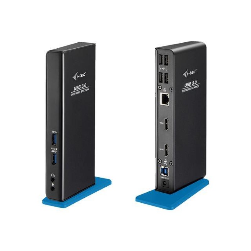 i-Tec U3 Dual HDMI HUBing Station UK Plug