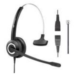 VT VT6200UNC Mono Headset QD & RJ9 Cable