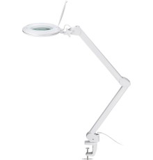LED Magnifying Lamp with Clamp, 10 W