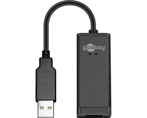 USB 2.0 Fast Ethernet Network Converter, Black
