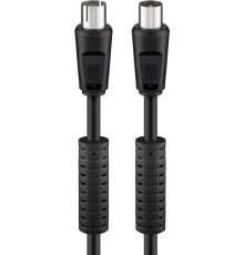 Antenna Cable with Ferrite (80 dB), Double Shielded
