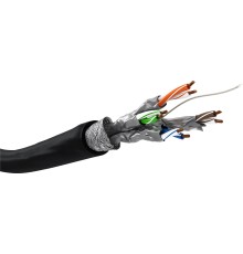 CAT 7 Outdoor Network Cable, S/FTP (PiMF), black