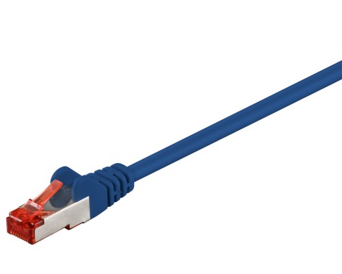 CAT 6 Patch Cable S/FTP (PiMF), blue