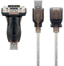 USB Serial RS232 Converter Mini, Transparent