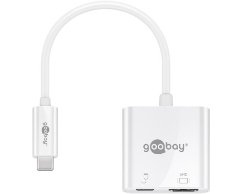 USB-C™ to HDMI™ Adapter with 60 W Power Delivery