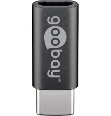 USB-C™ to USB 2.0 Micro-B Adapter, Grey