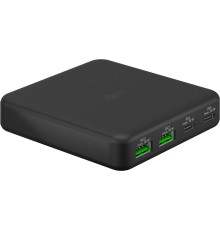 Multiport 4x GaN Table Charger (65 W) black
