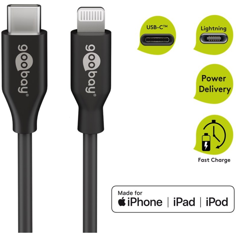 Goobay USB-C to Lightning Cable
