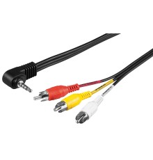 Adapter Cable, Composite Audio/Video to 3.5 mm
