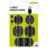 Goobay Cable Management Set Black