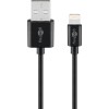 Goobay 0.5m USB-A to Lightning Cable Black