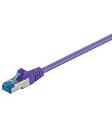 CAT 6A Patch Cable, S/FTP (PiMF), violet