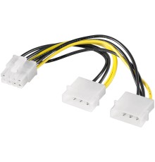 Power Cable/Adapter for PC Graphics Cards, PCI-E to PCI Express 8-Pin