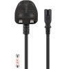 Goobay UK Mains Power Cord