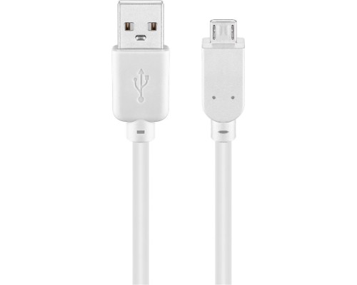 USB 2.0 Hi-Speed cable, white