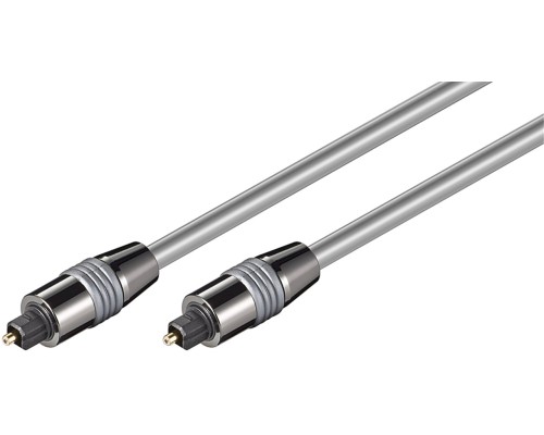 Toslink Cable 6 mm with Metal Connectors