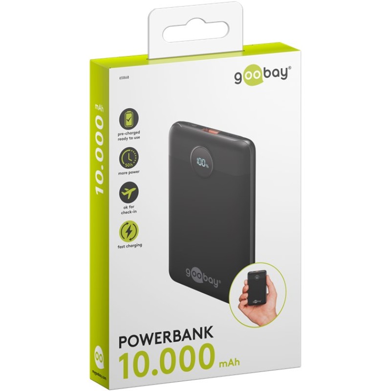 Goobay 10000mAh 22W Power Bank