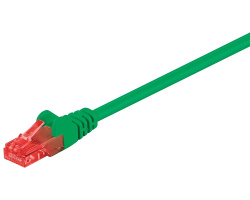 CAT 6 Patch Cable, U/UTP, green