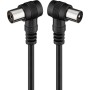 Goobay Angled Antenna Cable 1.5m