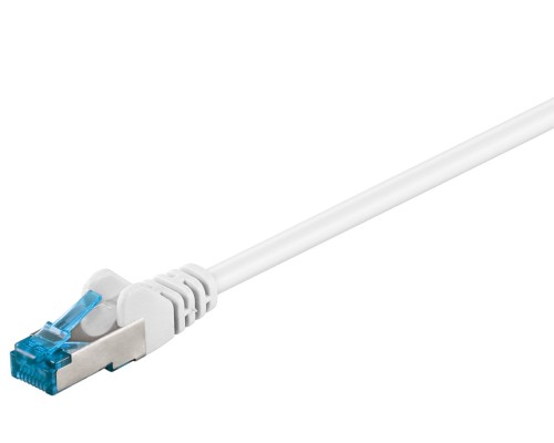 CAT 6A Patch Cable, S/FTP (PiMF), white