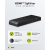 Goobay 1 to 4 HDMI Splitter 4K 30Hz Black