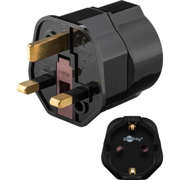 Goobay Universal Power Adapter Black