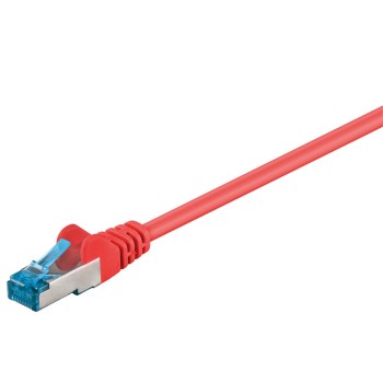 Goobay Cat6A S/FTP PiMF Patch Cable 1m Red